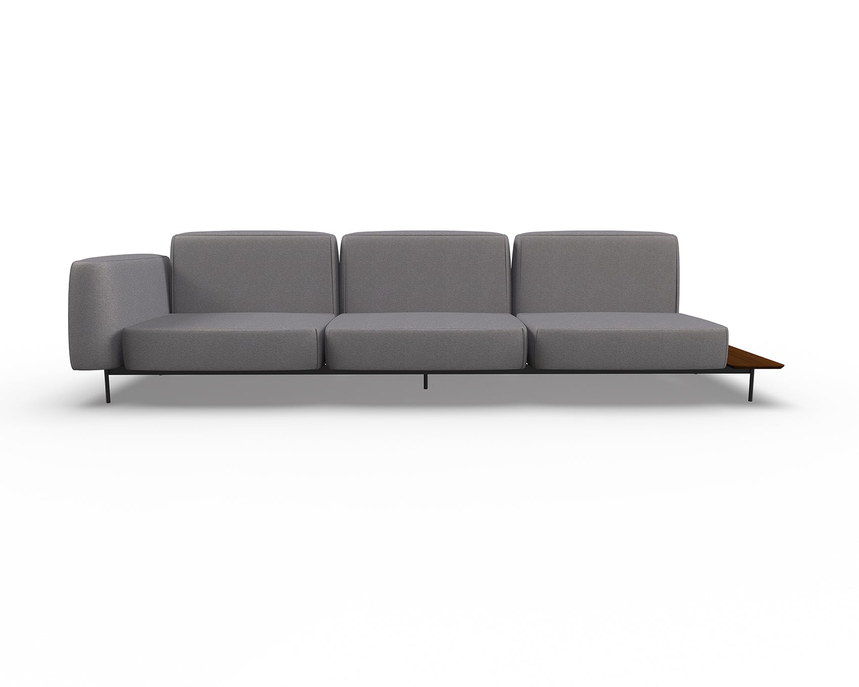Noon 4 Seater Sofa with Right Shelf